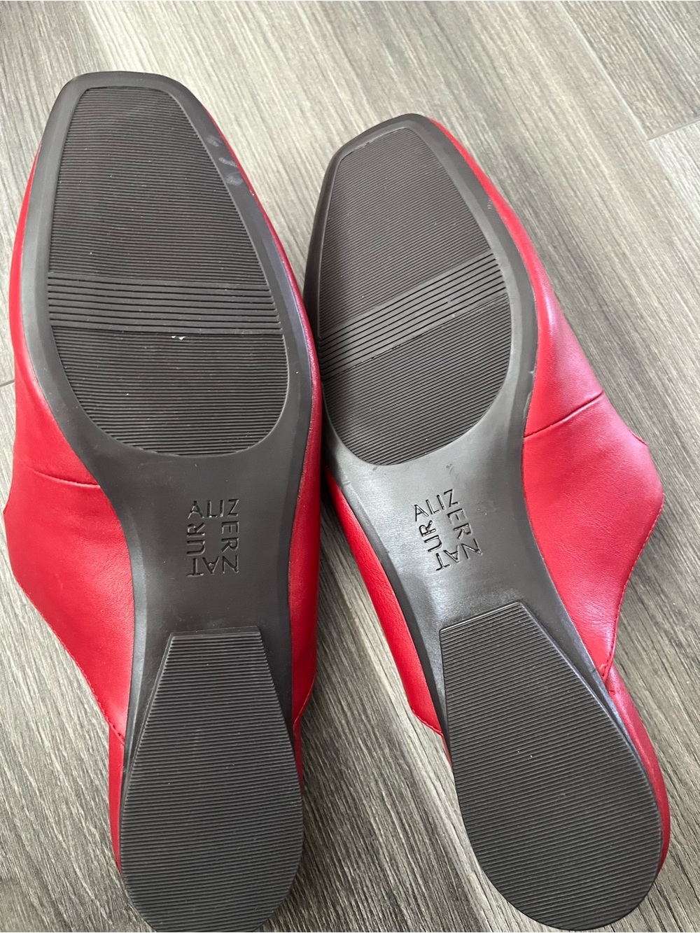 Naturalizer Red Buckle Mary Jane Mules - Picture 4 of 5